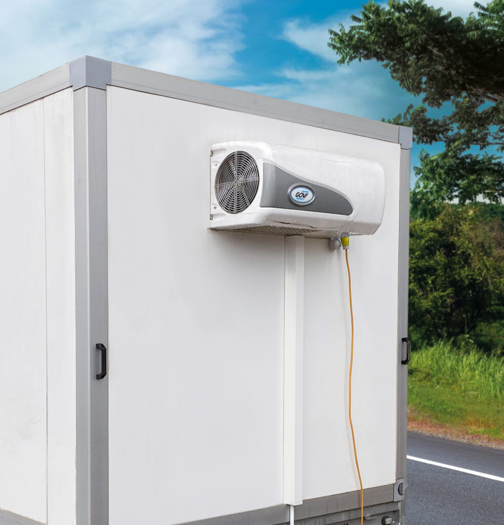 Solución de refrigeración móvil GOVI para transporte - montado en remolque